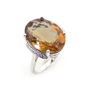 Diaspore Color Changing Zultanite Cocktail gemstone fine rings