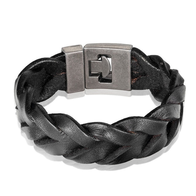 2020 New Fashion Anchor Multi-layer Leather Bracelet