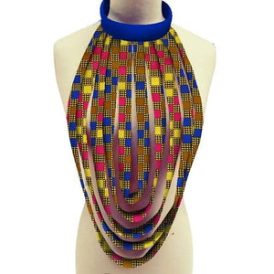 New African Multi-layered Rope Necklace