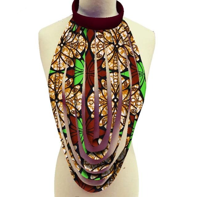 New African Multi-layered Rope Necklace