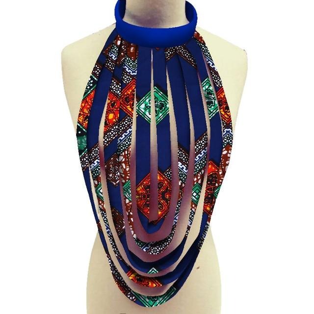 New African Multi-layered Rope Necklace