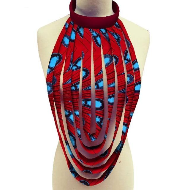 New African Multi-layered Rope Necklace