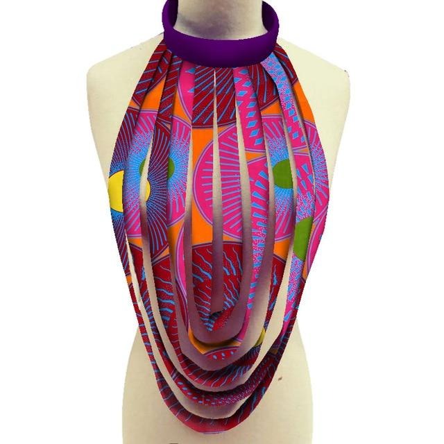 New African Multi-layered Rope Necklace