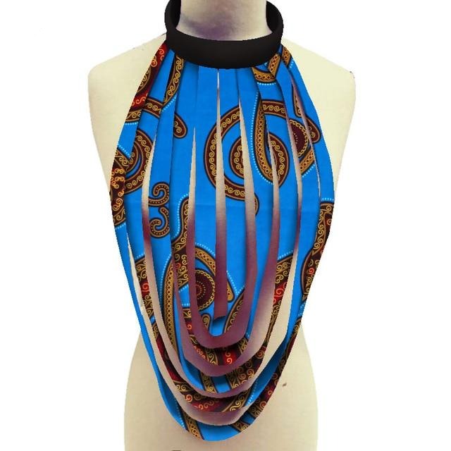 New African Multi-layered Rope Necklace