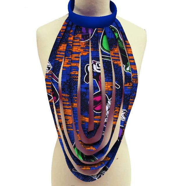 New African Multi-layered Rope Necklace