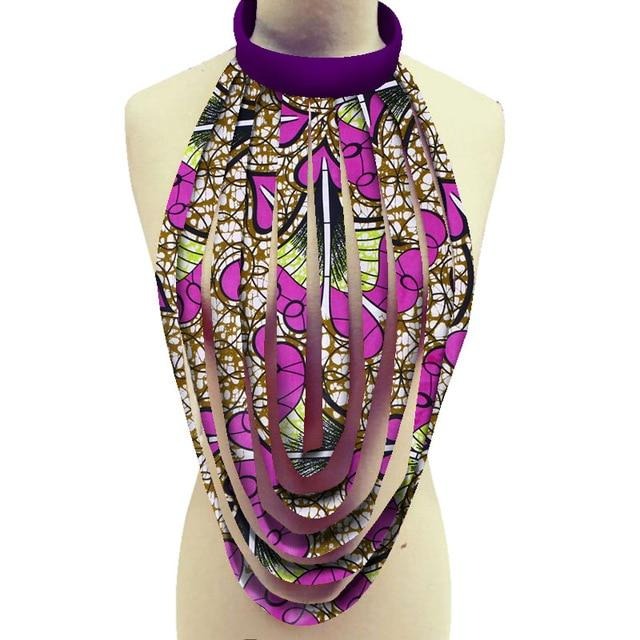 New African Multi-layered Rope Necklace