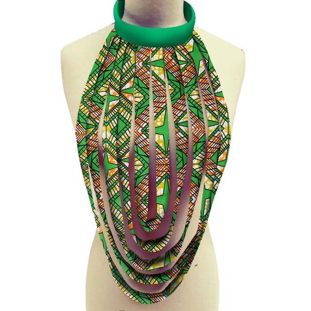 New African Multi-layered Rope Necklace