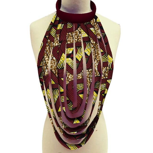 New African Multi-layered Rope Necklace