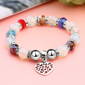 Romantic Vintage Heart Beads Bracelets