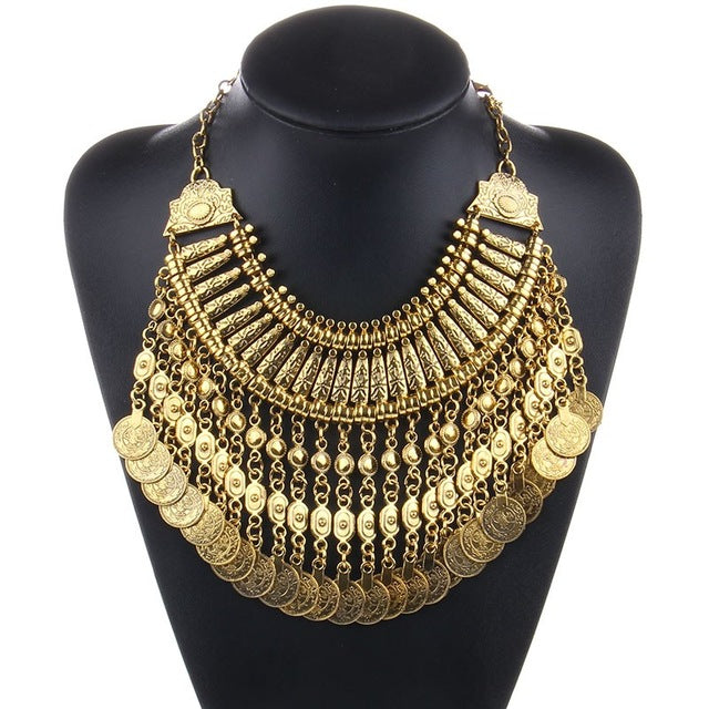 mynewthing - Aztecs Coin Maxi Collar - Crazy gadgets