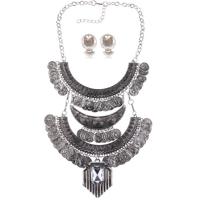 mynewthing - Aztecs Coin Maxi Collar - Crazy gadgets