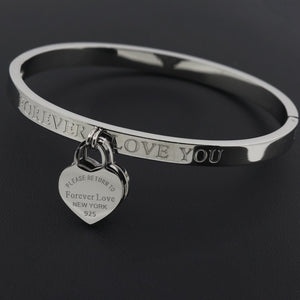 Hot Classic Stainless Steel Heart Bracelets